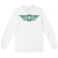 White wingstop Long Sleeve Tee - artisFamous