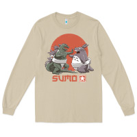 Mushroom sumo pop Long Sleeve Tee - artisFamous