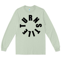 Matcha TURNSTILE BLACK ON WHITE Long Sleeve Tee - artisFamous