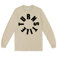 Mushroom TURNSTILE BLACK ON WHITE Long Sleeve Tee - artisFamous