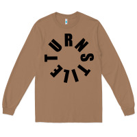 Toasted Coconut TURNSTILE BLACK ON WHITE Long Sleeve Tee - artisFamous