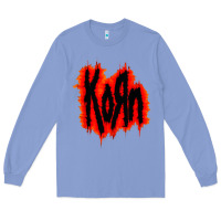 Colony Blue vintage kor'n Long Sleeve Tee - artisFamous