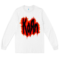 White vintage kor'n Long Sleeve Tee - artisFamous
