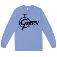 Colony Blue gretsch Long Sleeve Tee - artisFamous