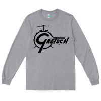 Heather Grey gretsch Long Sleeve Tee - artisFamous