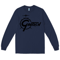 Navy gretsch Long Sleeve Tee - artisFamous
