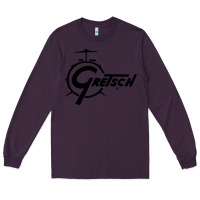 Plum gretsch Long Sleeve Tee - artisFamous