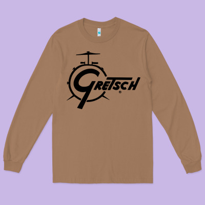 Gretsch Long Sleeve Tee Designed By Artisfamous