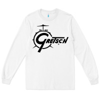 White gretsch Long Sleeve Tee - artisFamous