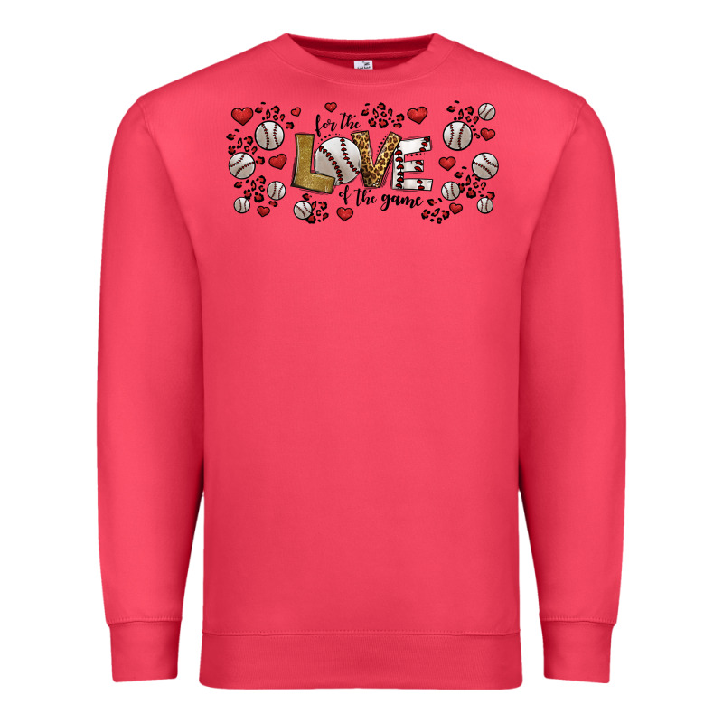 For The Love Of The Game Baseball Premium Sweatshirt by Jasminsmagicworld | Teevron