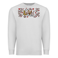 Dove Grey for the love of the game baseball Premium Sweatshirt - Jasminsmagicworld