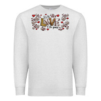 Oatmeal Heather for the love of the game baseball Premium Sweatshirt - Jasminsmagicworld