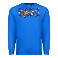 True Royal for the love of the game baseball Premium Sweatshirt - Jasminsmagicworld