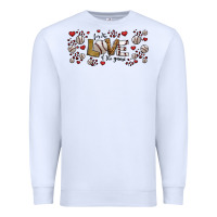 White for the love of the game baseball Premium Sweatshirt - Jasminsmagicworld