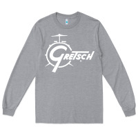 Heather Grey gretsch Long Sleeve Tee - artisFamous