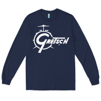 Navy gretsch Long Sleeve Tee - artisFamous