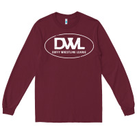 Burgundy heels wrestling dwl Long Sleeve Tee - artisFamous