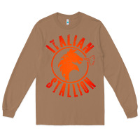 Toasted Coconut italian stallion Long Sleeve Tee - artisFamous