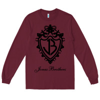 Burgundy jona's brothers Long Sleeve Tee - artisFamous