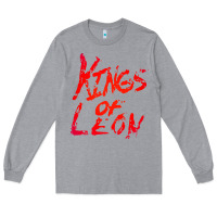 Heather Grey kings of leon Long Sleeve Tee - artisFamous