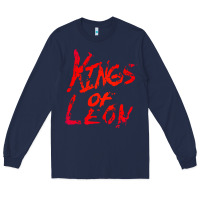 Navy kings of leon Long Sleeve Tee - artisFamous