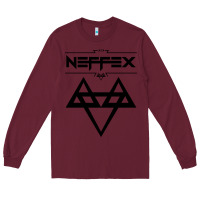 Burgundy neffex Long Sleeve Tee - artisFamous