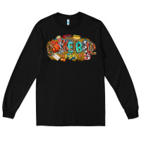 Black basketball vibes Long Sleeve Tee - CowhideDigitalArt