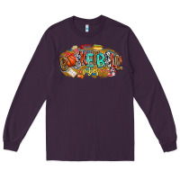 Plum basketball vibes Long Sleeve Tee - CowhideDigitalArt