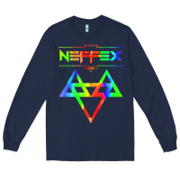Navy neffex Long Sleeve Tee - artisFamous