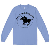 Colony Blue neil young Long Sleeve Tee - artisFamous