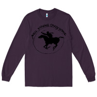 Plum neil young Long Sleeve Tee - artisFamous