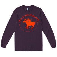 Plum neil young Long Sleeve Tee - artisFamous