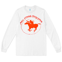 White neil young Long Sleeve Tee - artisFamous