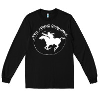 Black neil young Long Sleeve Tee - artisFamous