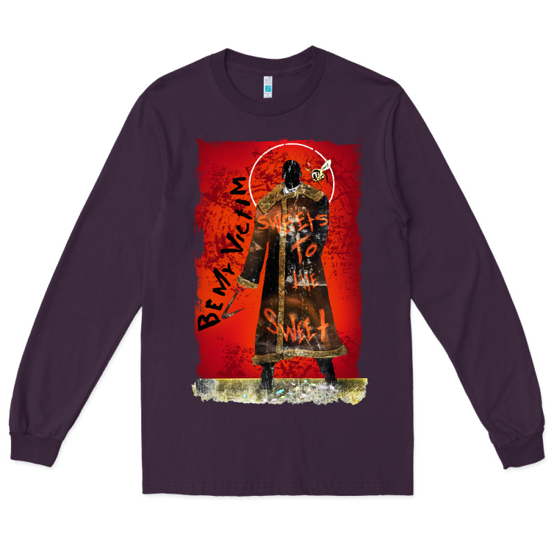 Vintage Candyman Be My Victim Halloween Long Sleeve Tee by artisFamous | Teevron