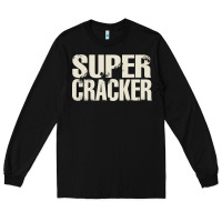 Black super cracker Long Sleeve Tee - artisFamous