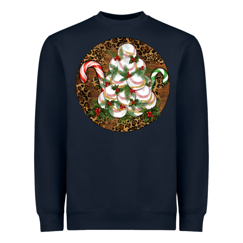 Merry Christmas Baseball Heavyweight Sweatshirt by RanaPortraitStore | Teevron