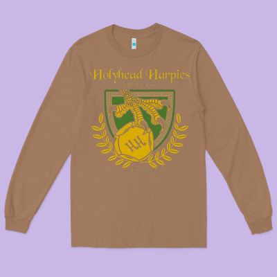 Holyhead Harpies Long Sleeve Tee Designed By Artisfamous