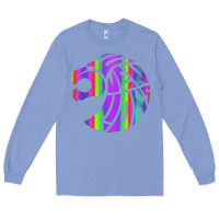 Colony Blue reflective 7 lions Long Sleeve Tee - artisFamous