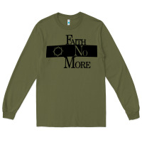 Army Green faith no more Long Sleeve Tee - artisFamous