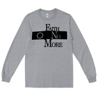 Heather Grey faith no more Long Sleeve Tee - artisFamous