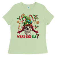 Matcha what the elf skull Ladies Tee - FaDigitalArtStudio