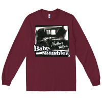 Burgundy babyshambles Long Sleeve Tee - artisFamous