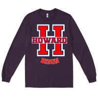 Plum howard 1867 university Long Sleeve Tee - artisFamous