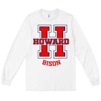 White howard 1867 university Long Sleeve Tee - artisFamous