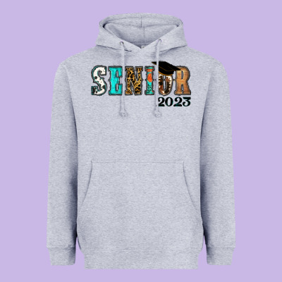 Western Senior 2023 Heavyweight Hoodie Designed By Ranaportraitstore