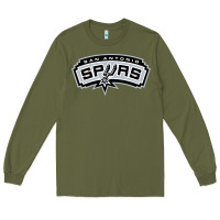 Army Green san antonio sport Long Sleeve Tee - artisFamous