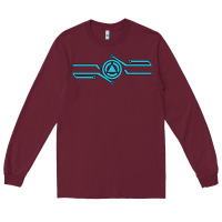 Burgundy tron inspired merch Long Sleeve Tee - artisFamous