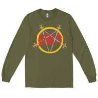 Army Green heavy metal Long Sleeve Tee - artisFamous