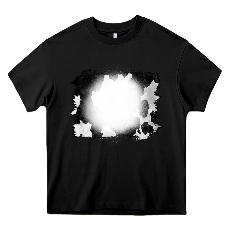 Cowhide Bleached Heavy Core Tee by CowCowDesign | Teevron